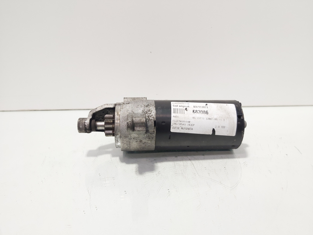 Electromotor, cod 03L911021, Audi A6 Avant (4F5, C6), 2.0 TDI, CGL, cutie automata (idi:683986)