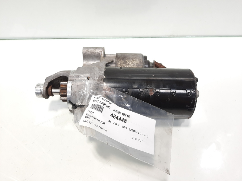 Electromotor, cod 03L911021E, Audi A5 Cabriolet (8F7), 2.0 TDI, CAG, cutie automata (idi:484448)