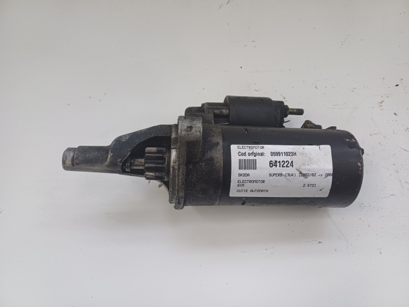 Electromotor, cod 059911023H, Audi A4 Cabriolet (8H7), 2.5 TDI, BCZ, cutie automata (idi:641224)