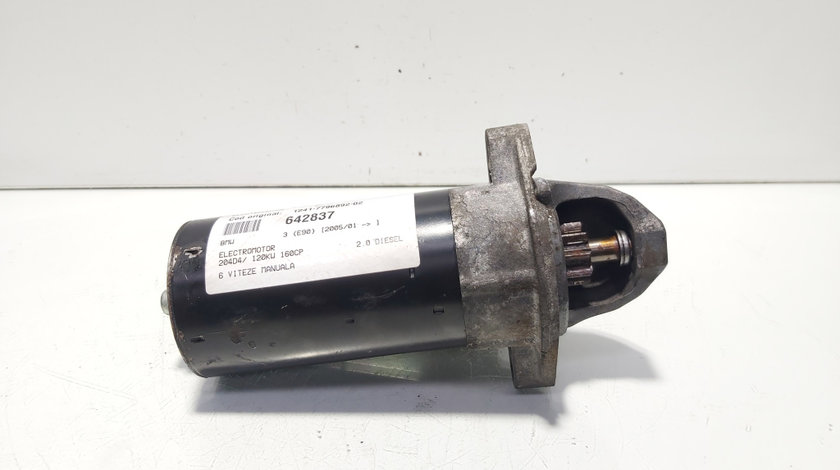 Electromotor, cod 1241-7796892-02, Bmw 3 (E90), 2.0 diesel, 204D4, 6 vit man (id:642837)