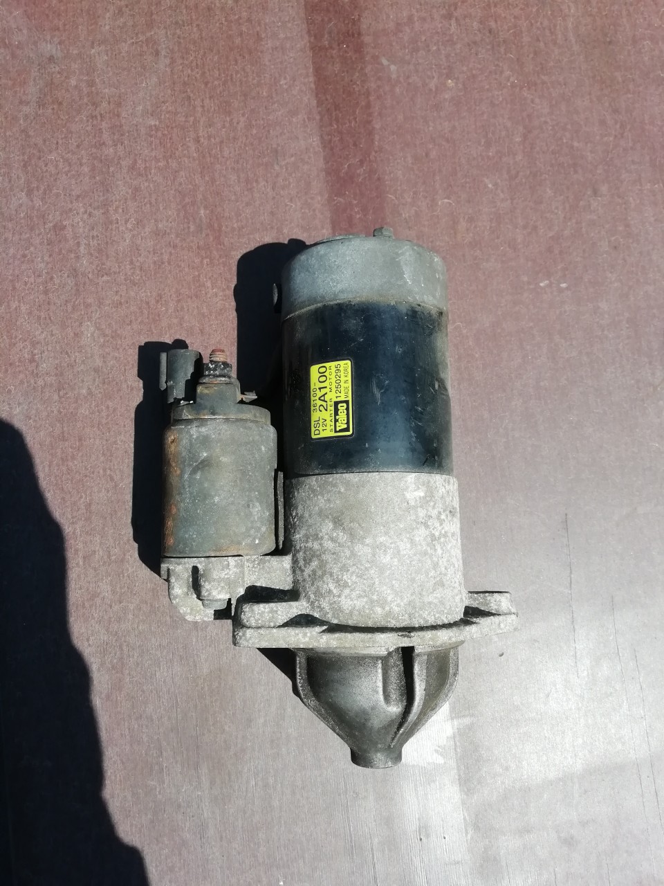 Electromotor cod 1250295 Hyundai kia diesel