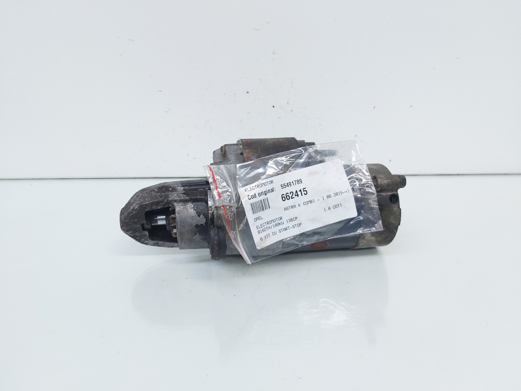 Electromotor, cod 55491789, Opel Astra J Sedan, 1.6 CDTI, B16DTH, 6 vit cu start stop (idi:662415)