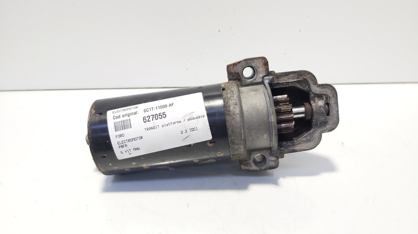 Electromotor, cod 6C1T-11000-AF, Ford Transit Platforma, 2.2 TDCI, P8FA, 5 vit man (id:627055)