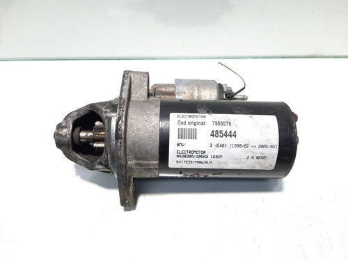 Electromotor, cod 7505979, Bmw 3 Compact (E46), 2.0 benz, N42B20A, 5 vit man (pr;110747)