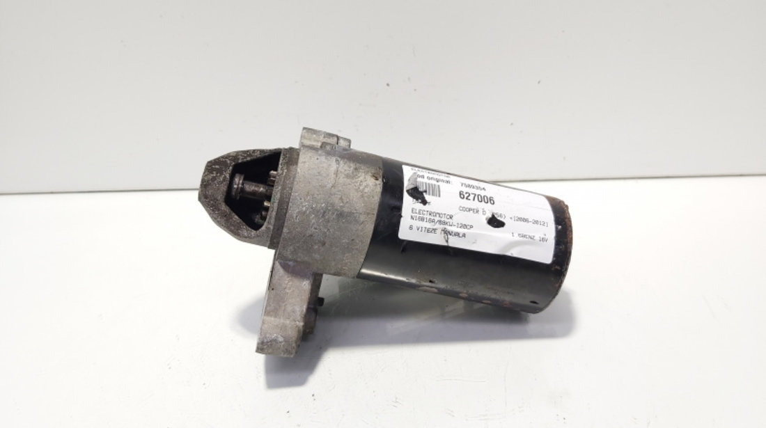 Electromotor, cod 7589354, Mini Cooper (R56) 1.6 16v benz, N16B16A, 6 vit man (id:627006)