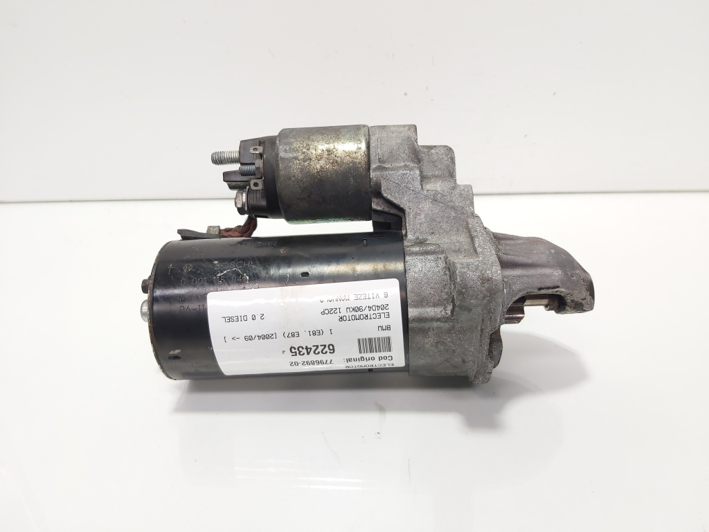 Electromotor, cod 7796892-02, Bmw 1 (E81, E87) 2.0 diesel, 204D4 (id:622435)