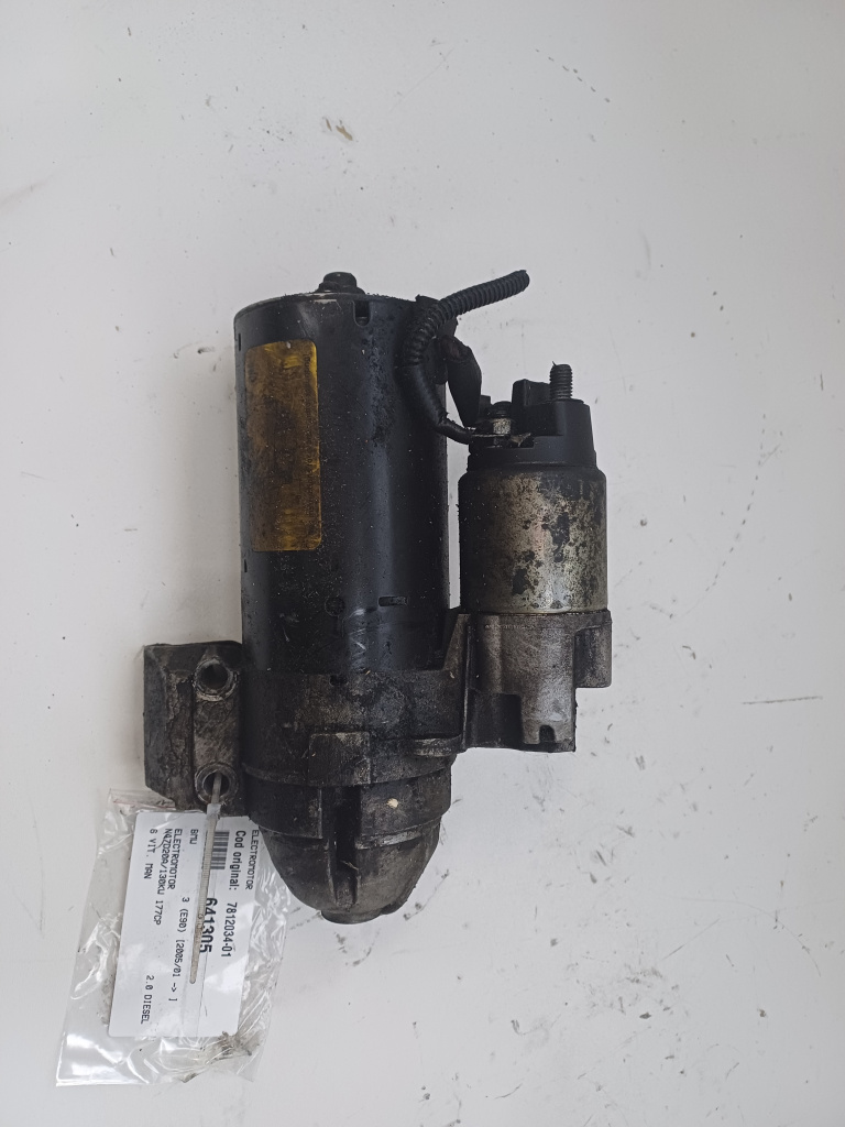 Electromotor, cod 7812034-01, Bmw 3 (E90) 2.0 diesel, N47D20A, 6 vit man (id:641305)