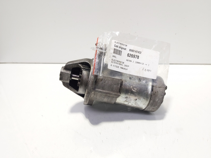 Electromotor, cod 8980147432, Opel Astra J, 1.7 CDTI, A17DTR, 6 vit man (id:626978)