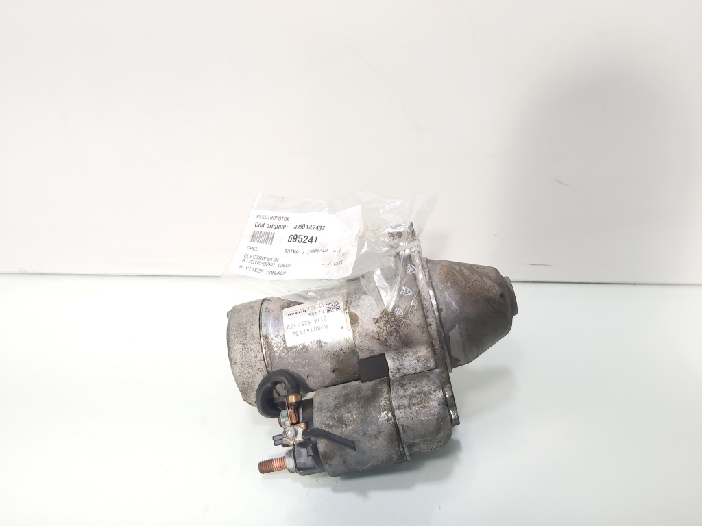 Electromotor, cod 8980147432, Opel Astra J, 1.7 CDTI, A17DTR, 6 vit man (id:695241)