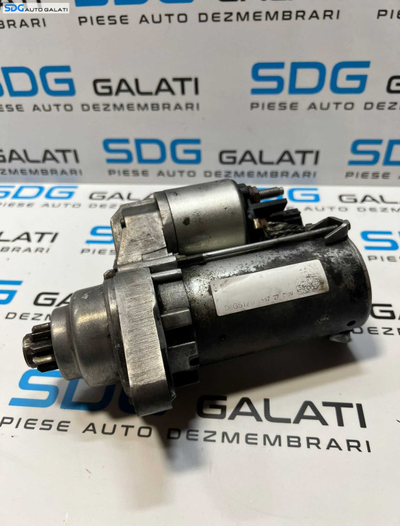 Electromotor cu 10 Dinti Skoda Fabia 2 1.6 BTS CFNA CLSA 2007 - 2014 Cod 02T911024N D6GS12M [B3619]