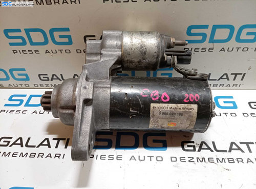 Electromotor cu 11 Dinti Audi A3 8P 1.6 TDI CAY CAYB CAYC 2008 - 2013 Cod 02Z911023N 0001123028 [M72...