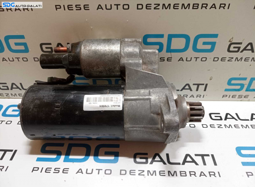 Electromotor cu 11 Dinti Cutie Automata Skoda Superb 2 2.0 TDI 2008 - 2015 Cod 17656N [M6679]