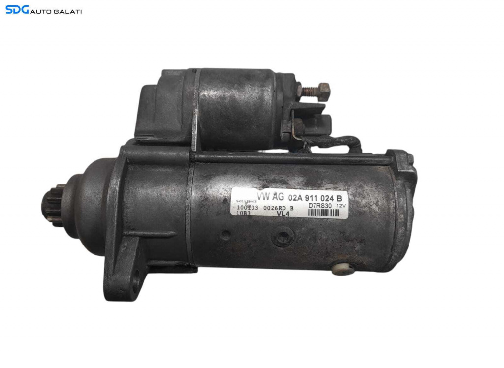 Electromotor cu 11 Dinti Skoda Octavia 1 1.6 AKL AEH 1996 - 2011 Cod 02A911024B [N0692]
