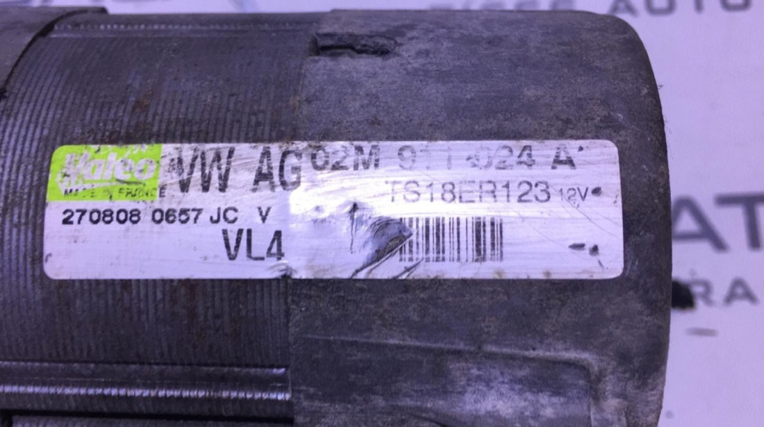 Electromotor cu 12 Dinti Cutie Manuala in 6 Trepte Seat Altea 2.0TDI CEGA 2004 - 2015 Cod 02M 911 024 A 02M911024A