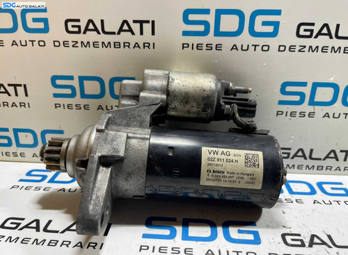 Electromotor cu 13 Dinti Audi A1 1.6 TDI CAY CAYB CAYC CXMA 2011 - 2018 Cod 02Z911024H 0001153007 00...