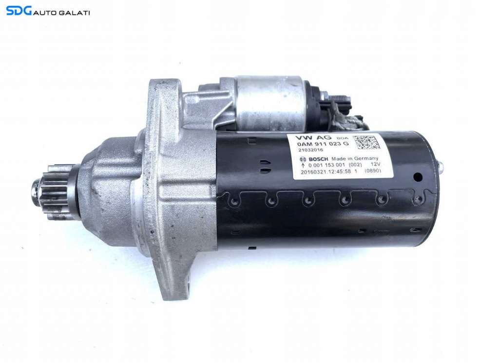 Electromotor cu 13 Dinti Volkswagen Jetta 2.0 TDI CUUA CLCA 2009 - 2017 Cod 0AM911023G 0001153001 0001153002 [B3683]