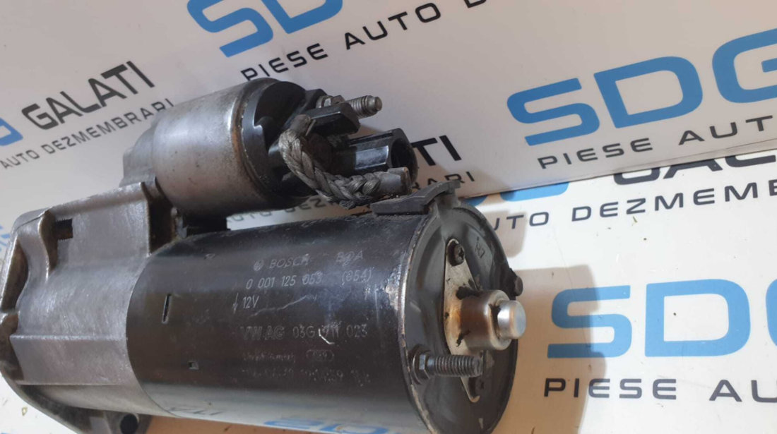 Electromotor cu 9 Dinti Cutie Manuala 6 Trepte Audi A6 C6 2.0 TDI BPJ BNA BRE BLB BVG 2009 - 2011 Cod 03G911023 0001125053