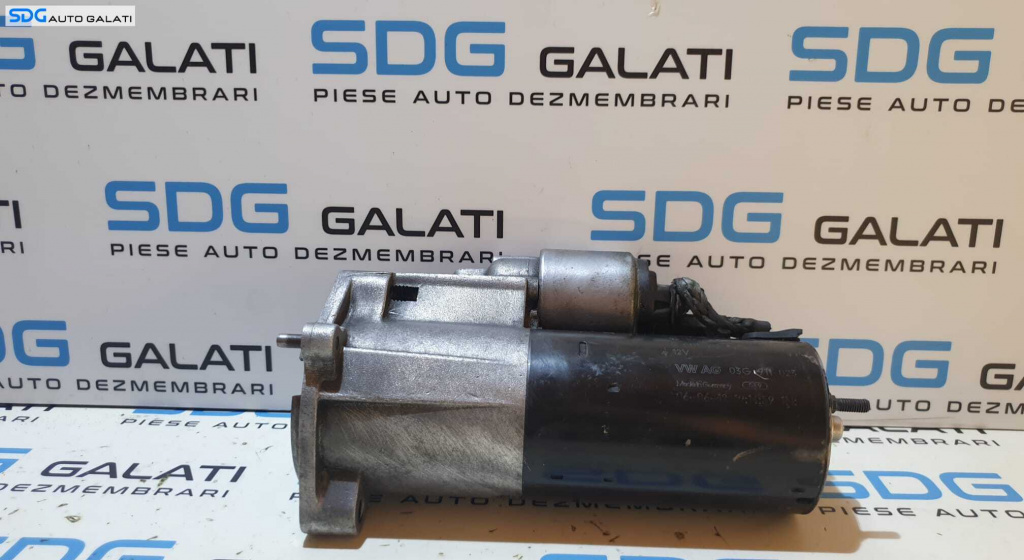 Electromotor cu 9 Dinti Cutie Manuala 6 Trepte Audi A6 C6 2.0 TDI BLB BRE BRF BNA CAHA CAHB CAGB 2005 - 2011 Cod 03G911023 0001125053 [B3669]