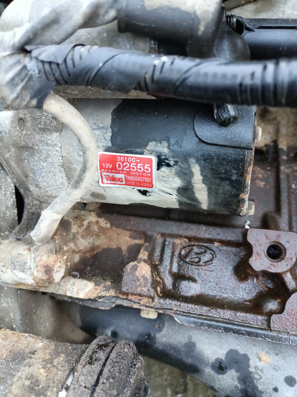 Electromotor cu codul original TM000A37001 pentru Hyundai KIA