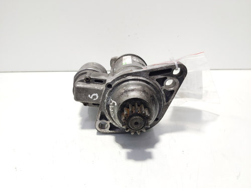 Electromotor cu start-stop, cod 02Z911024A, Audi A3 Cabriolet (8P7), 1.6 TDI, CAY, 6 vit man (idi:62...