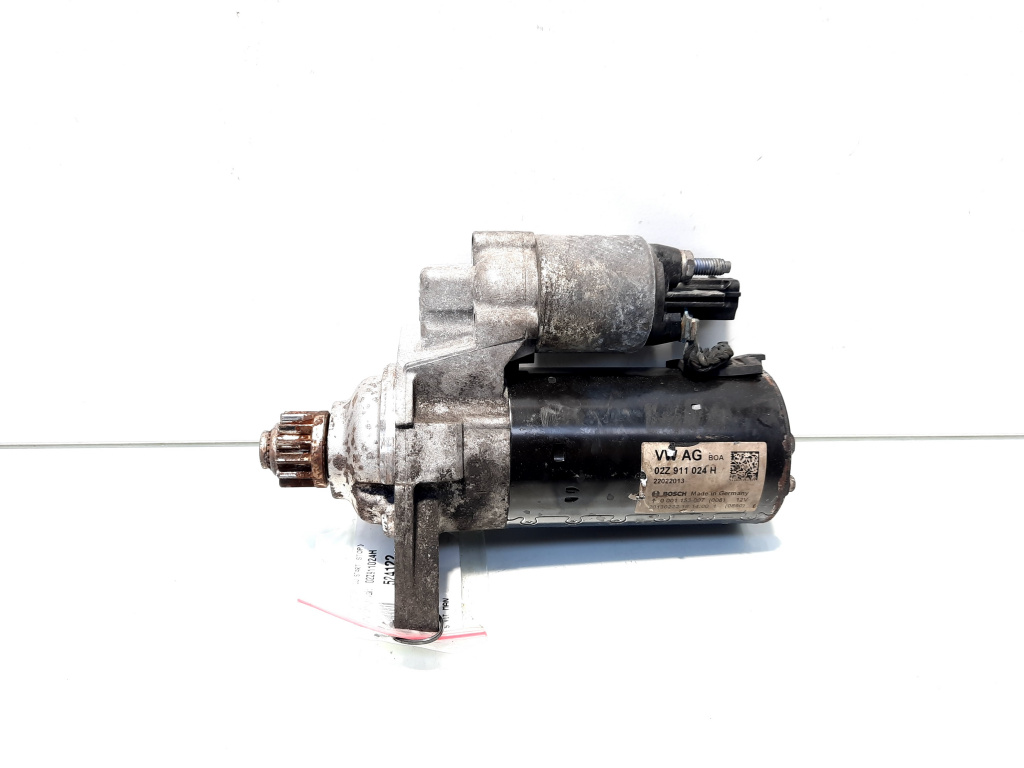 Electromotor cu Start-Stop, cod 02Z911024H, Audi A3 Cabriolet (8P7), 1.6 TDI, CAYC, 5 vit man (idi:524122)
