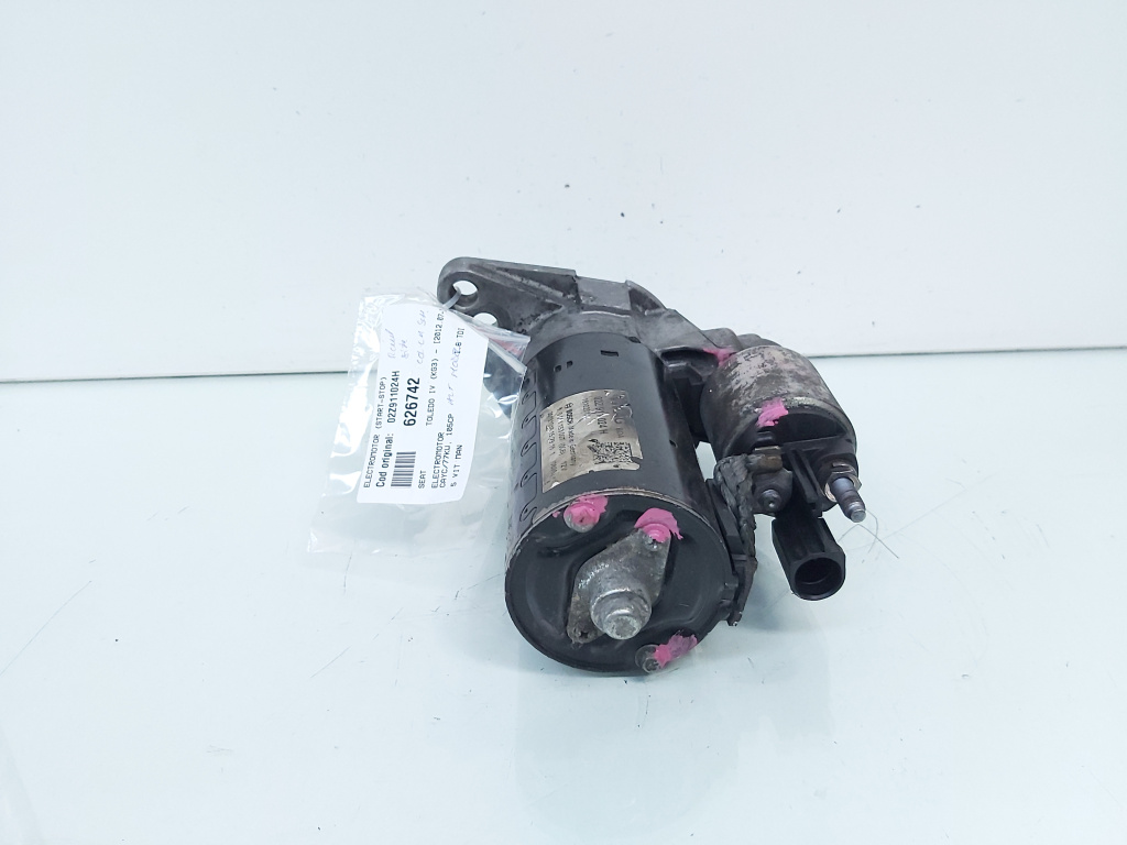 Electromotor cu Start Stop, cod 02Z911024H, Skoda Fabia 2 Combi (5J, 545) 1.6 TDI, CAYC, 5 vit man (idi:626742)