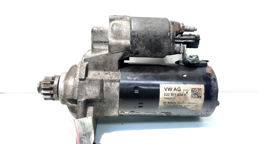 Electromotor cu start stop, cod 02Z911024H, Skoda Rapid Spaceback (NH1) 1.6 TDI, CAYC, 5 vit man (idi:514847)