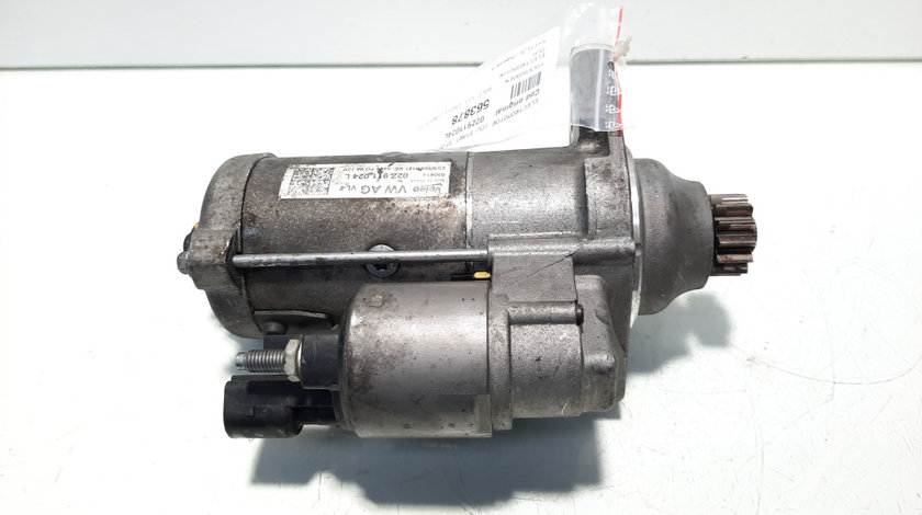 Electromotor cu Start-Stop, cod 02Z911024L, Vw Golf 7 Sportsvan (AM1, AN1) 1.6 TDI, CLH, 5 vit man (idi:563878)