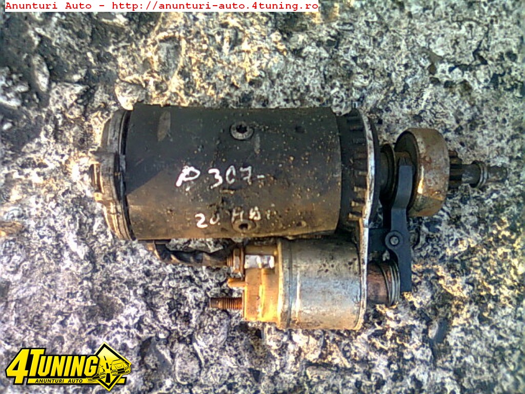Electromotor defect Peugeot 307