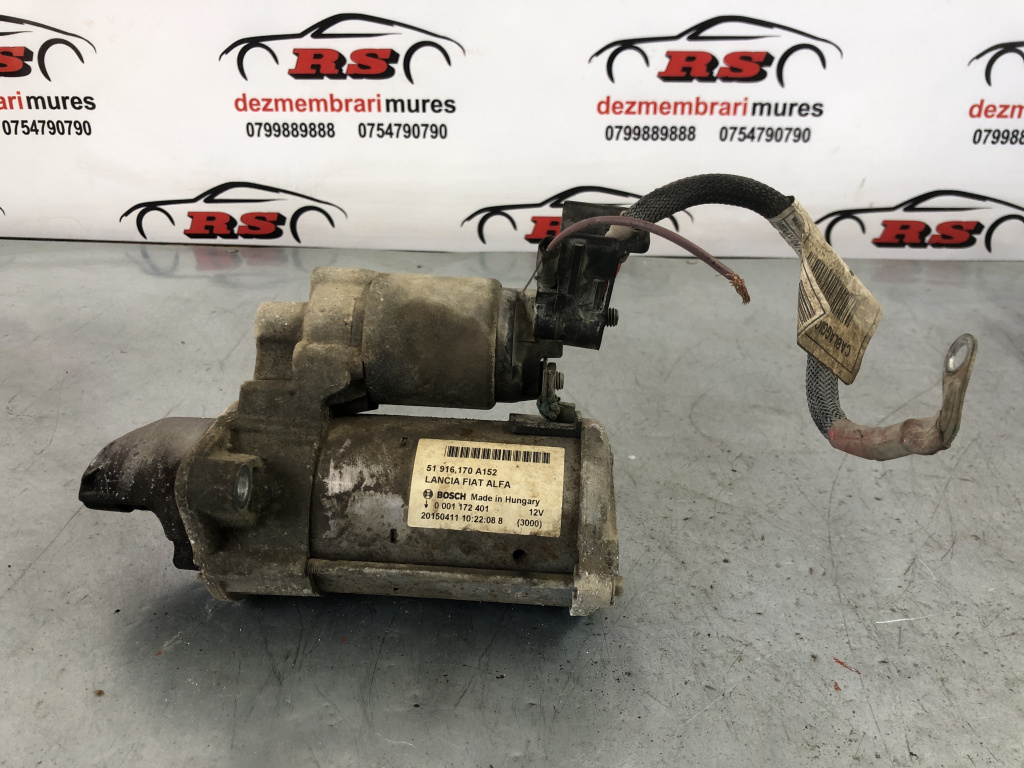 Electromotor demaror Fiat Fiorino 1.3 Multijet sedan 2015 (51916170A152)