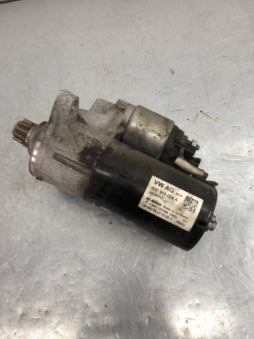 Electromotor demaror Skoda Superb 2 Combi 2.0 TDI DSG Automat 140cp sedan 2012 (02E911024A)