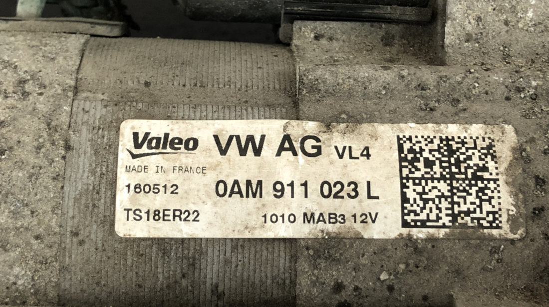 Electromotor demaror Volkswagen Caddy 1.6 TDI, DSG Automat 102cp Maxi sedan 2013 (0AM911023L)