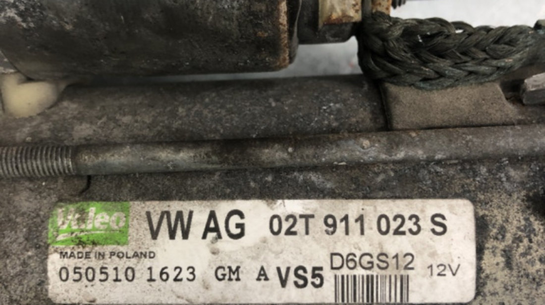 Electromotor demaror Volkswagen Polo 6R sedan 2010 (02T911023S)