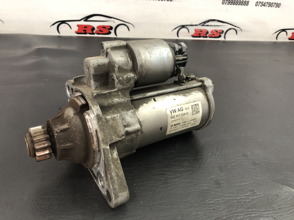 Electromotor demaror VW Golf 7 1.4TSI Manual HB sedan 2014 (02Z911024Q)