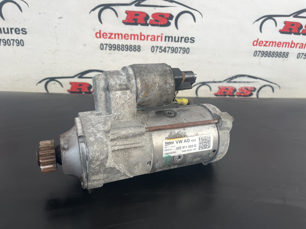 Electromotor demaror VW Passat B7 2.0TDI 4Motion Automat DSG sedan 2012 (02E911023Q)