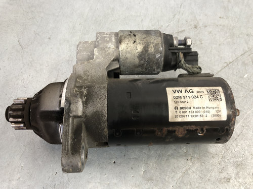 Electromotor demaror VW Passat B7 2.0TDI Manual 140cp sedan 2013 (02M911024C)