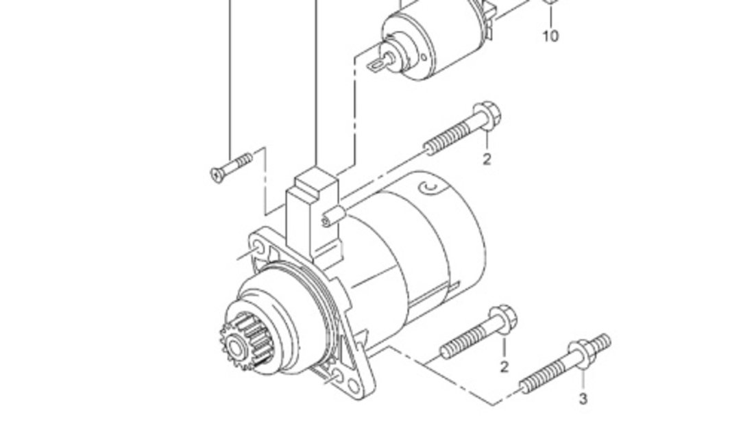 Electromotor DSG Volkswagen Touran (1T3) Monovolum 2014 1.6 TDI VOLKSWAGEN TOURAN (1T3) [ 2010 - 2015 ] OEM 0AM911023G