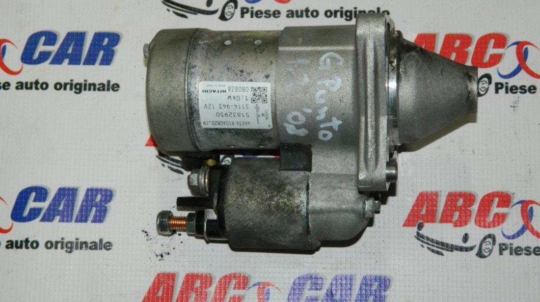 Electromotor Fiat Punto 1.2 benzina cod: 51832950