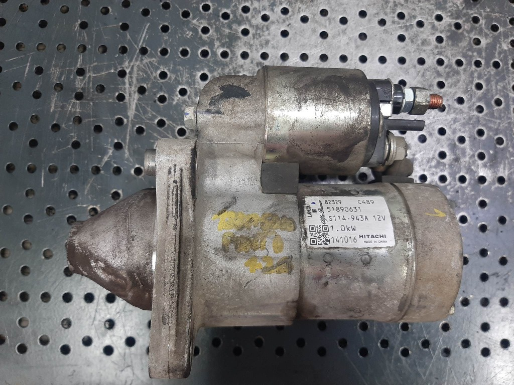 Electromotor fiat punto bravo doblo lancia ypsilon 1.2b s114943a 51890631