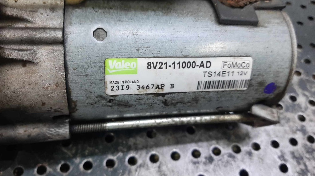 Electromotor ford fiesta 6 fusion b-max 1.4 tdci 1.6 tdci 8v21-11000-ad