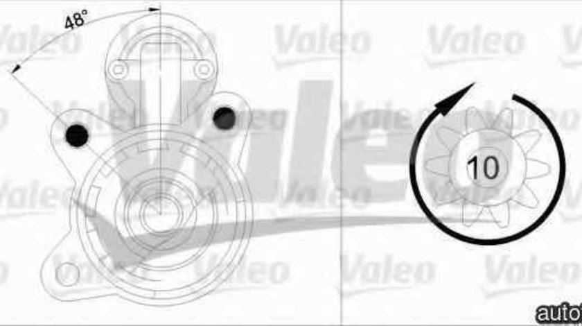 Electromotor FORD FIESTA IV JA JB VALEO 458118