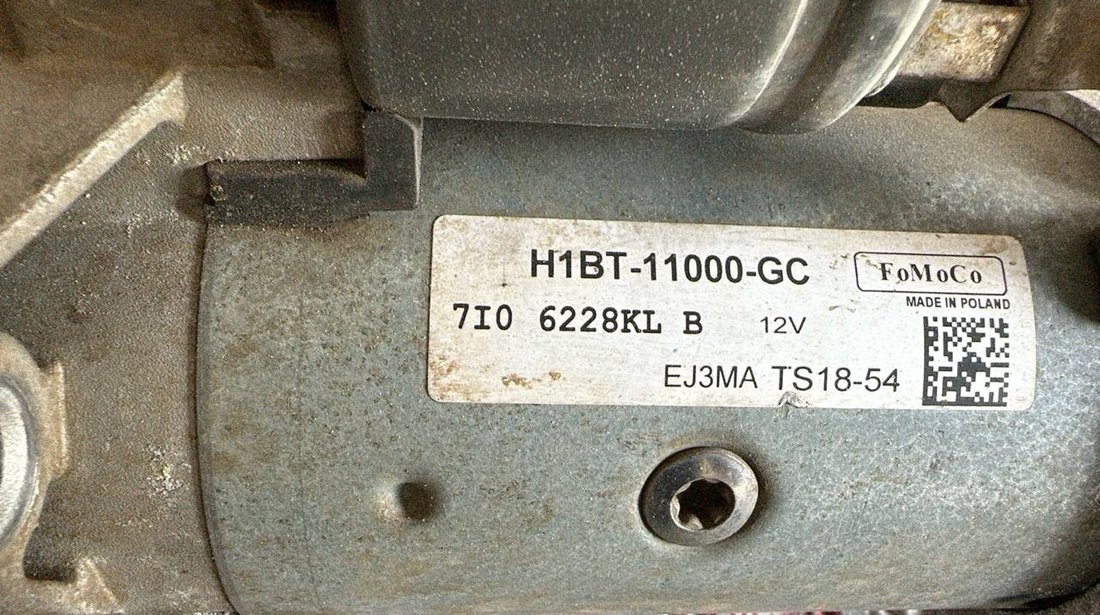 Electromotor FORD Fiesta Mk7 Hatchback 1.5 EcoBlue 85 cod: H1BT11000GC