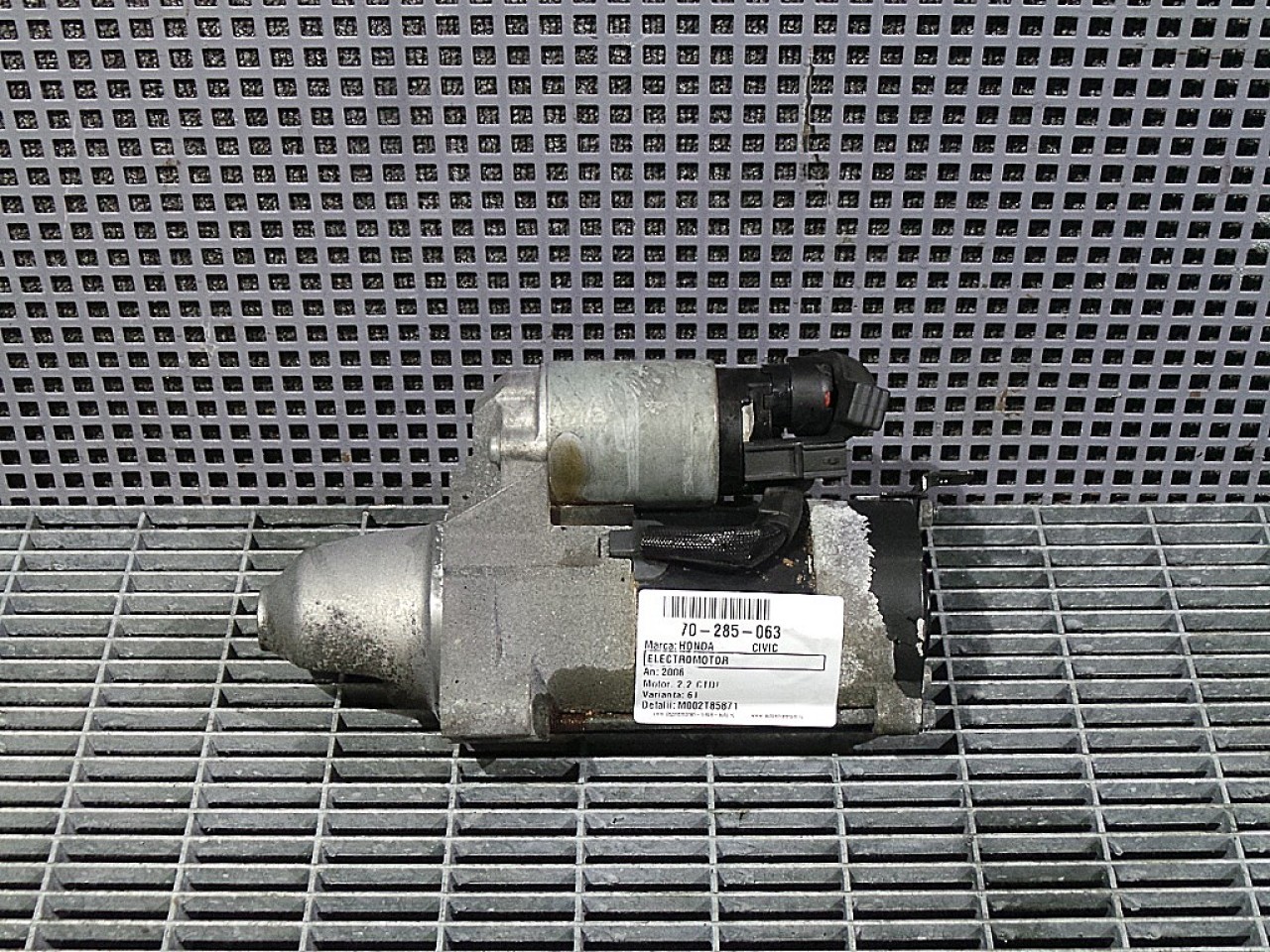 ELECTROMOTOR HONDA CIVIC CIVIC 2.2 CTDI - (2006 2011)