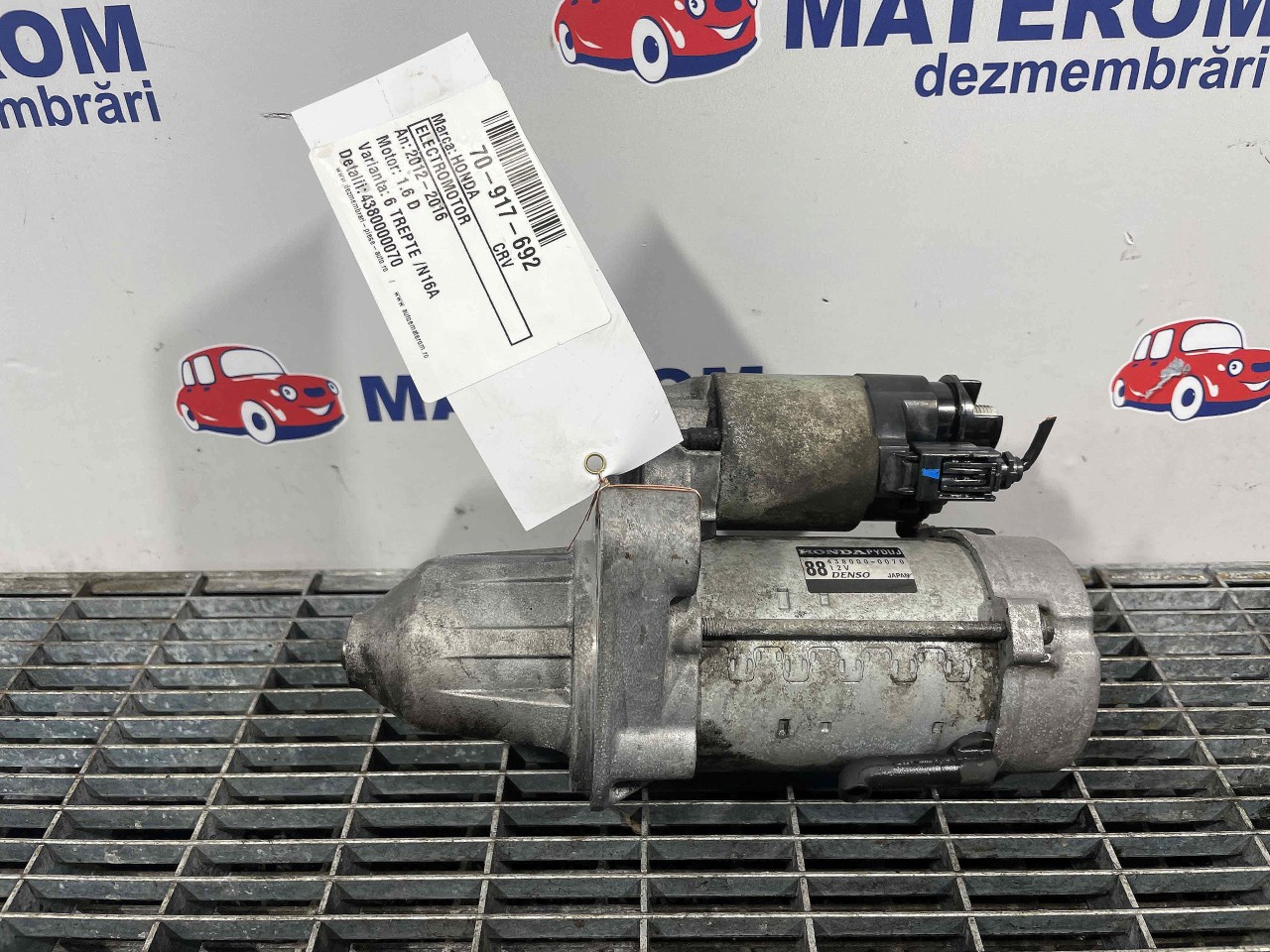 ELECTROMOTOR HONDA CRV CRV 1.6 D - (2012 2016)