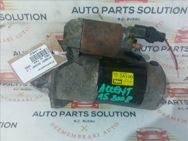Electromotor HYUNDAI ACCENT 1.5 CRDI an fabr. 2008