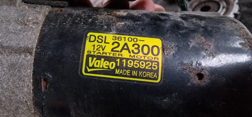 Electromotor Hyundai Kia 1.4CRDI 1.1CRDI Euro 5 cod 36100-2A300