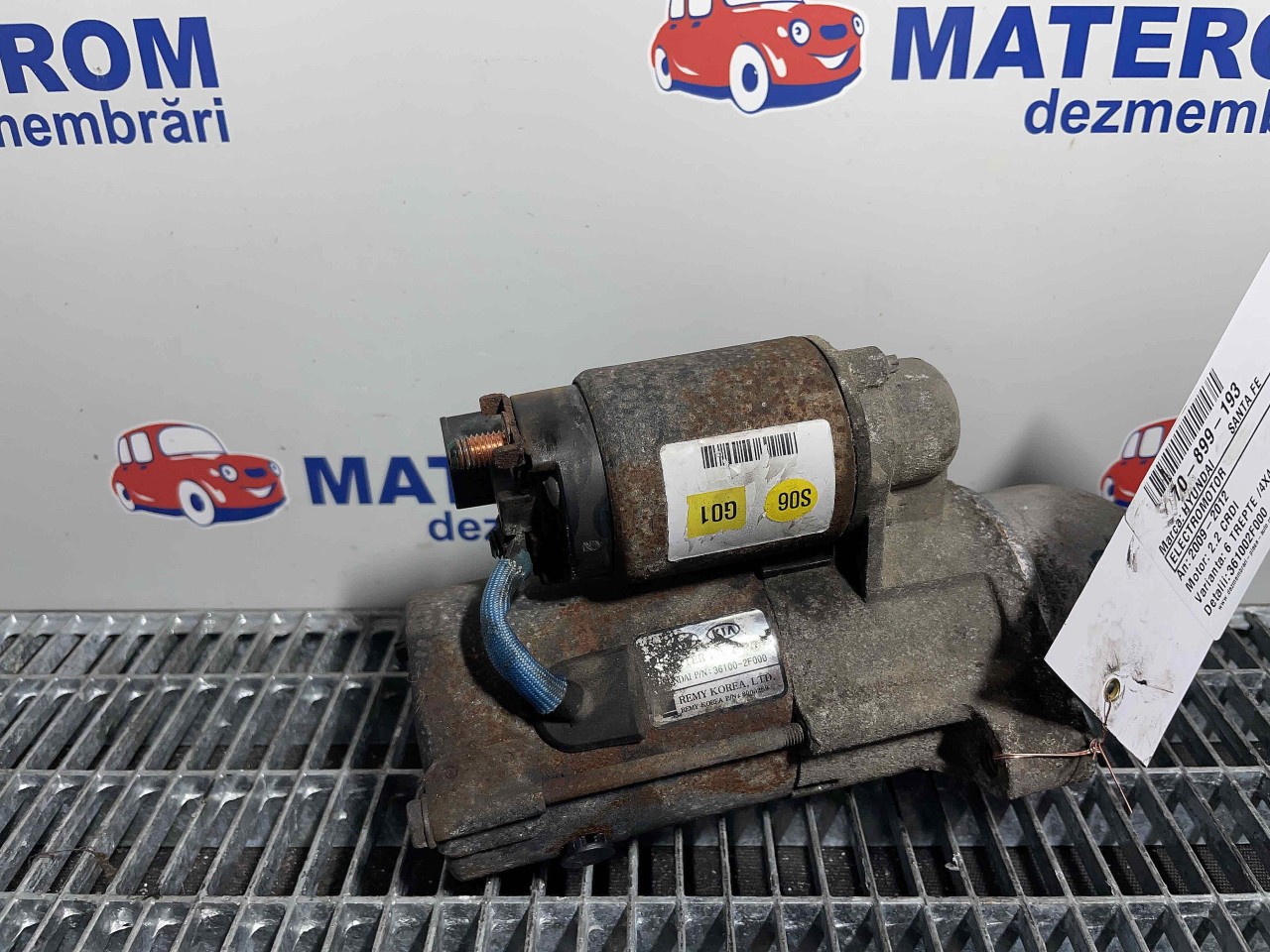 ELECTROMOTOR HYUNDAI SANTA FE SANTA FE 2.2 CRDI - (2009 2012)