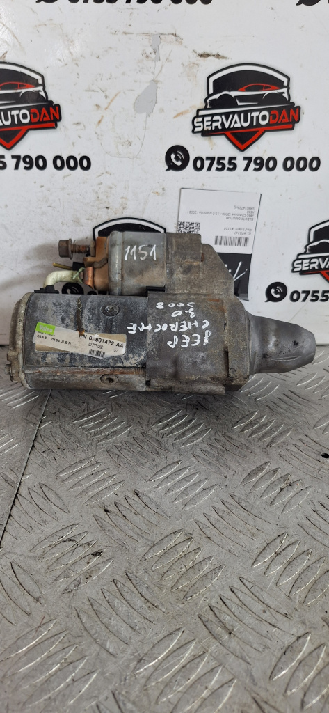 Electromotor Jeep Cherokee (2008->) 3.0 Motorina 2008, 04801472AA