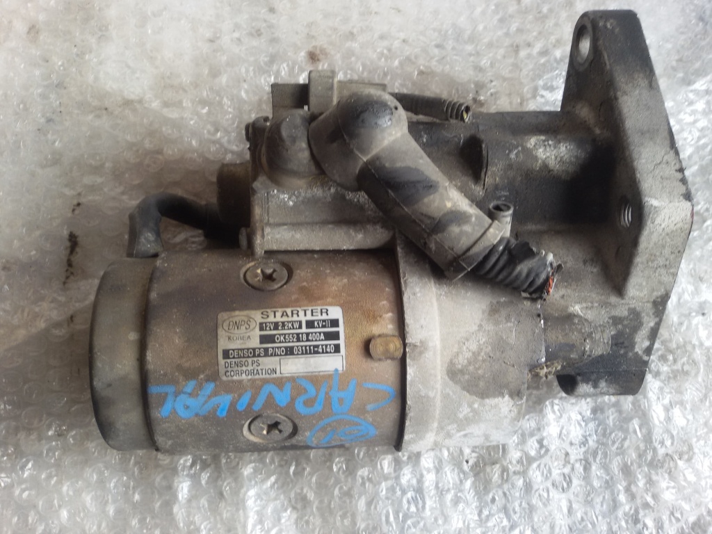 Electromotor kia carnival 2.9 td j3 1998-2001 03111-4140 ok55218400a