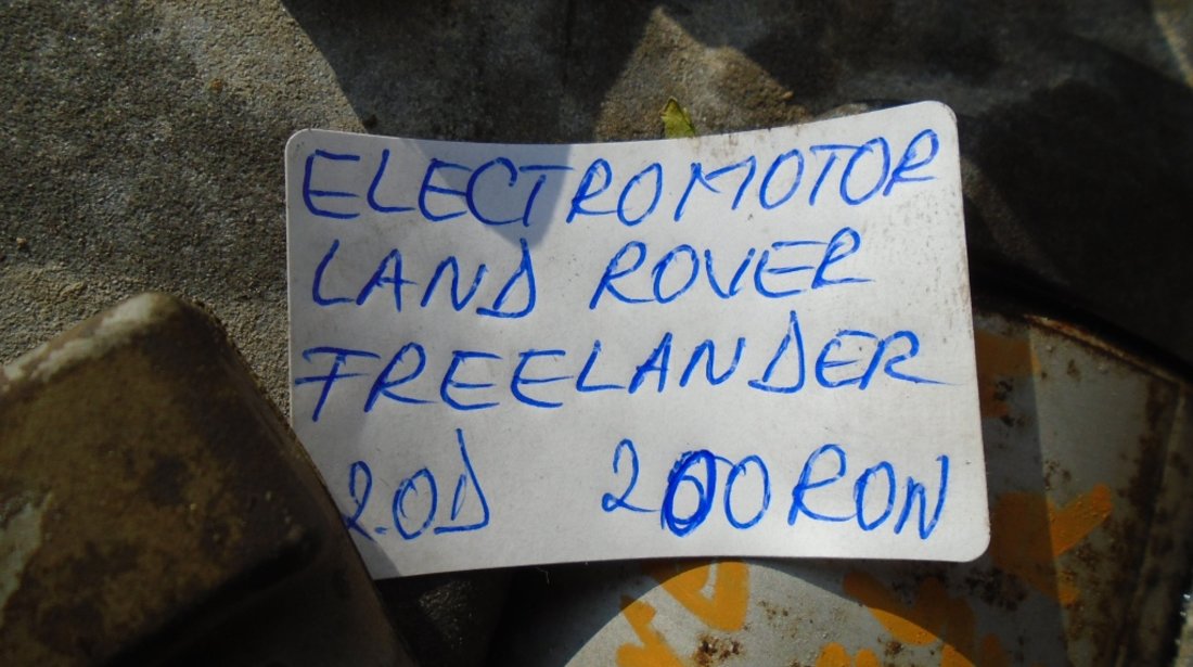 Electromotor land rover freelander 2.0d